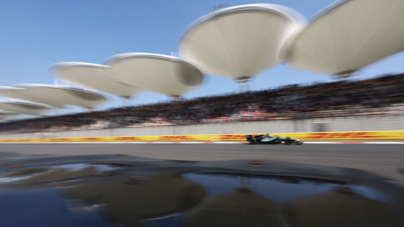 Chinese Grand Prix: George Russell continues fine start to season by going fastest in China practice