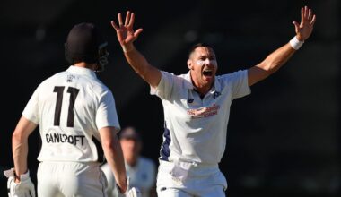 Sheffield Shield: Bartlett available, Green set to play last round for WA