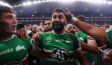 NRL news 2026 | Alex Johnston record-breaking try video; South Sydney Rabbitohs vs Sydney Roosters, result, highlights