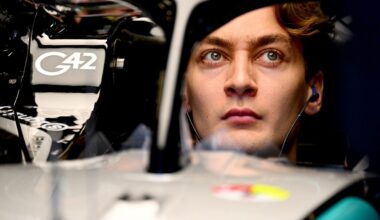 George Russell explains eye-catching Chinese Grand Prix helmet design