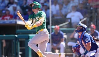 Athletics club 3 straight homers on 3 pitches against Padres