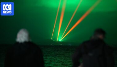 World's largest light installation hosted in Western Australia combining 'ancient times, the land and the cosmos'