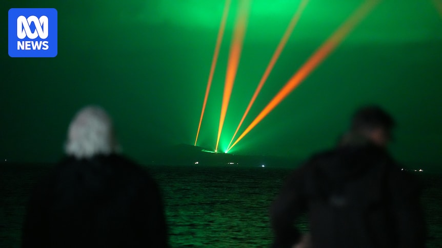 World's largest light installation hosted in Western Australia combining 'ancient times, the land and the cosmos'
