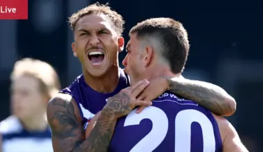 AFL round one 2026, scores, results, odds, stats and start time from the GMHBA Stadium in Geelong