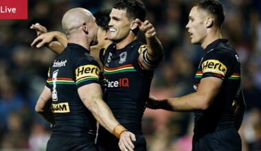 Penrith Panthers v Cronulla Sharks, scores, results, kickoff time