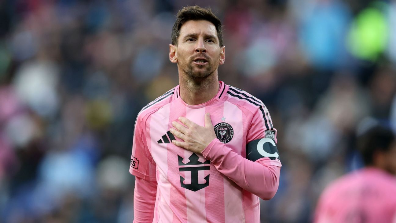 Lionel Messi rested for Inter Miami's game at Charlotte FC - source