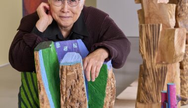 Nonagenerian sculptor Kim Yun-shin / Courtesy of Hoam Museum of Art