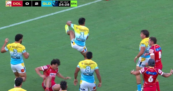 Kini gets some air | NRL.com