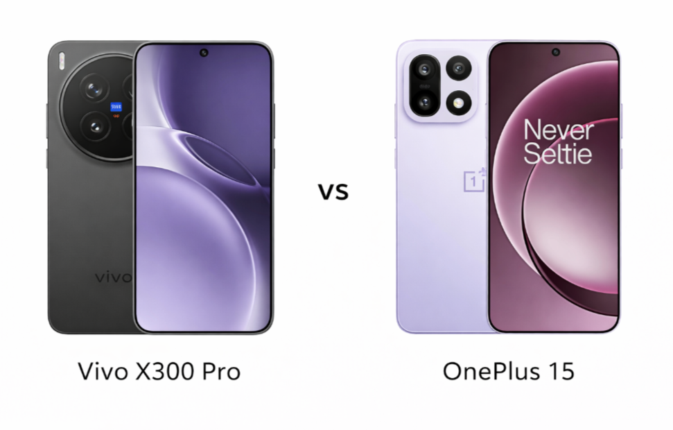 Vivo X300 Pro vs OnePlus 15: One Has the Best Camera, Other the Bigger Battery