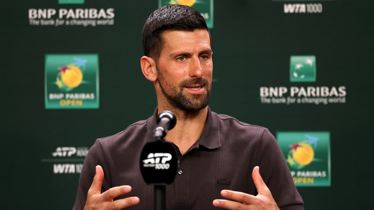 Novak Djokovic (shoulder) withdraws from Miami Open