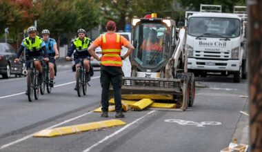 Controversial Richmond cycling corridor works begin for more car spaces
