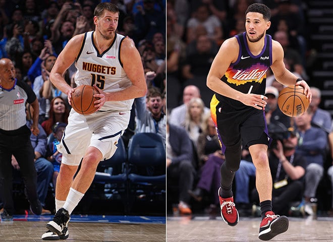 Nikola Jokić, Devin Booker