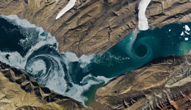 Cañon Fiord’s Whirling Waters - NASA Science
