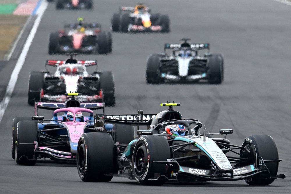 Colapinto briefly sat in second during the Chinese Grand Prix - but his strategy soon came to bite him