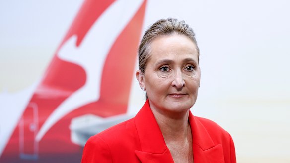 Qantas CEO Vanessa Hudson.