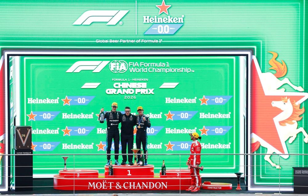 Ferrari is on the podium, but still far from the front