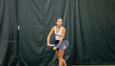 WOMEN’S TENNIS EDGES HILLSBOROUGH 4-3 ON TUESDAY AFTERNOON