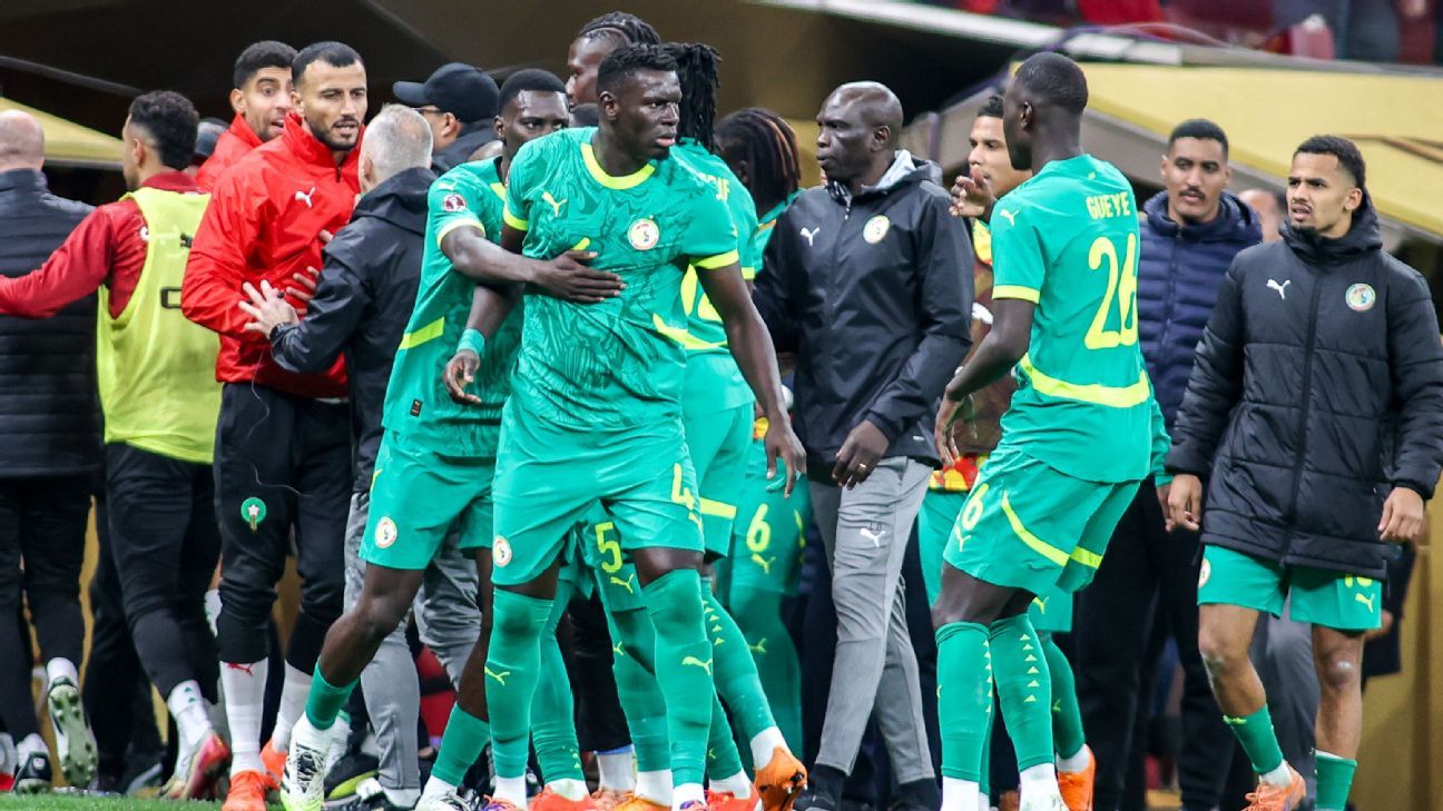 Senegal's AFCON final win overturned as Morocco declared winners