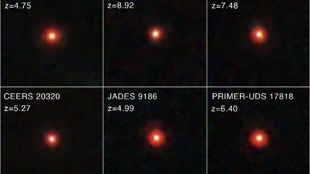 Webb telescope photos show mysterious little red dots. Astronomers don't know what they are