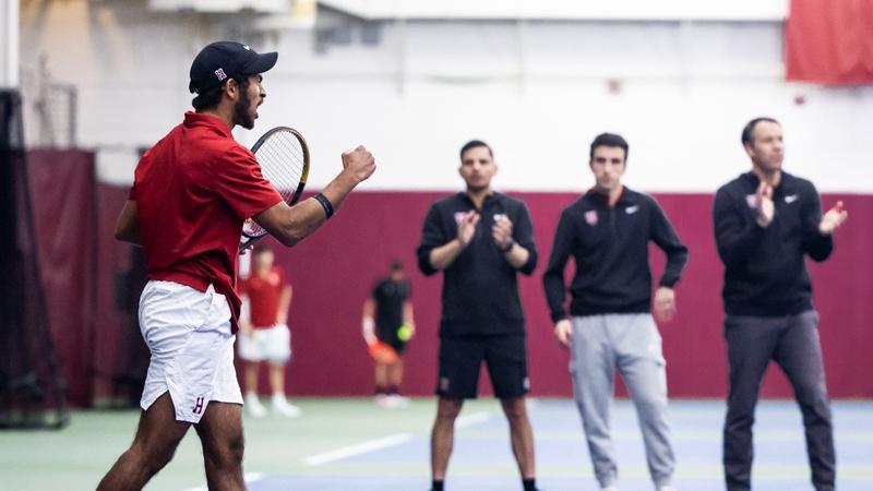 Men’s Tennis Wins Marathon Match Versus San Diego State