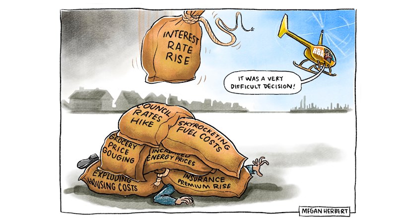 The pain of rising rates amid global pressures