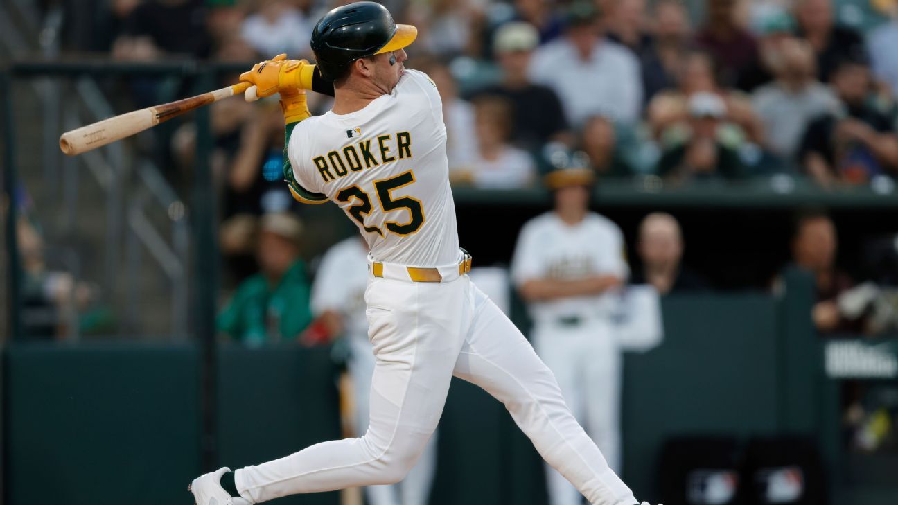 How Athletics DH Brent Rooker became an All-Star slugger