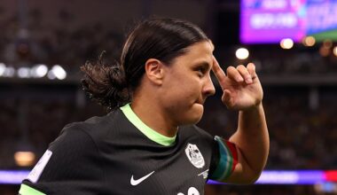 Doubts surround Sam Kerr fitness after press conference withdrawal