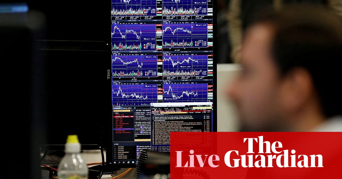 UK borrowing costs hit highest since 2008, as money markets predict three interest rate rises this year – business live | Business