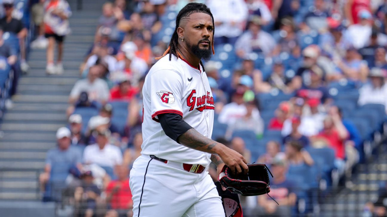 Guardians' Clase, Ortiz moved to unpaid non-disciplinary leave