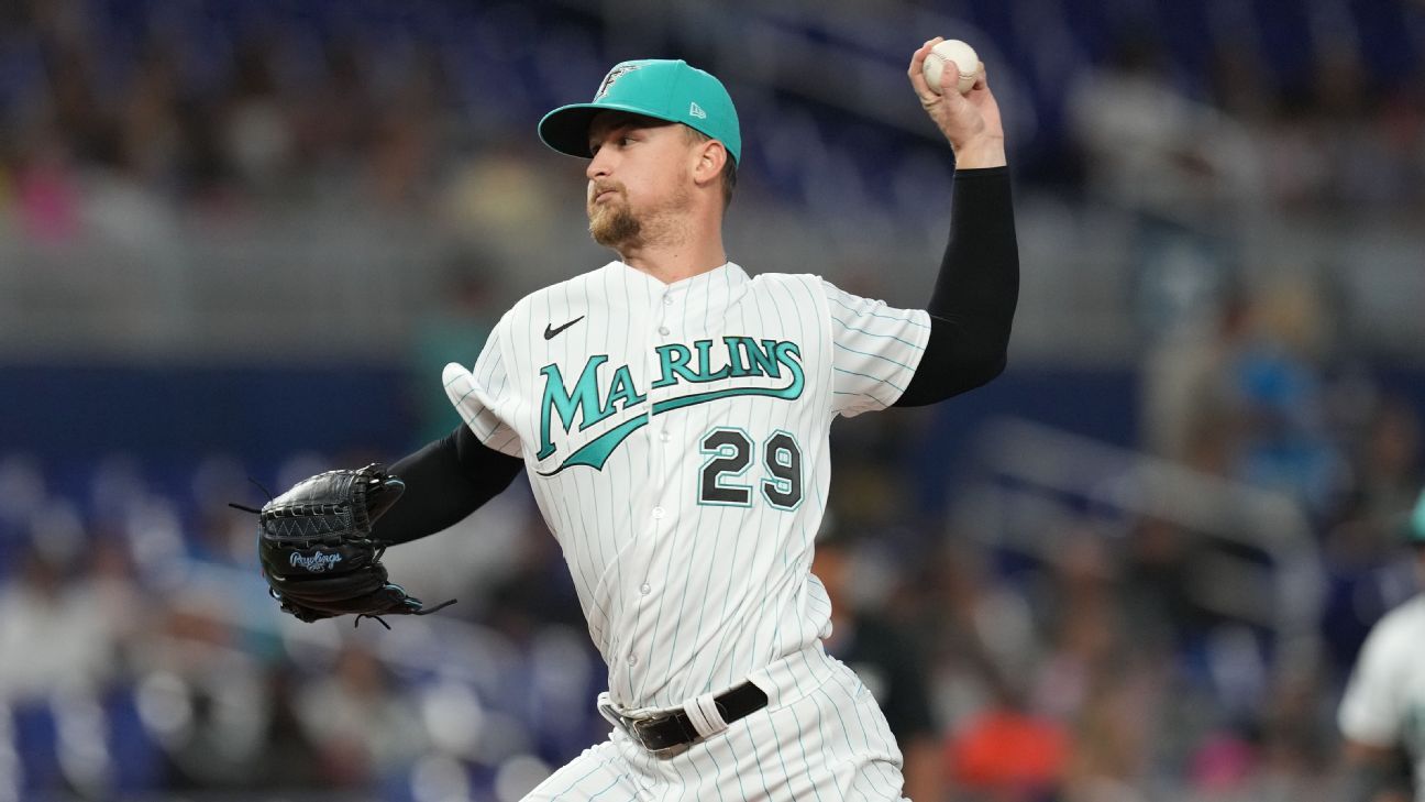 Marlins option lefty Garrett to Triple-A, keep Junk as 5th starter