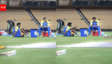 MS Dhoni signs, Sanju Samson refuses — CSK's new star wins hearts with classy gesture - WATCH | Cricket News