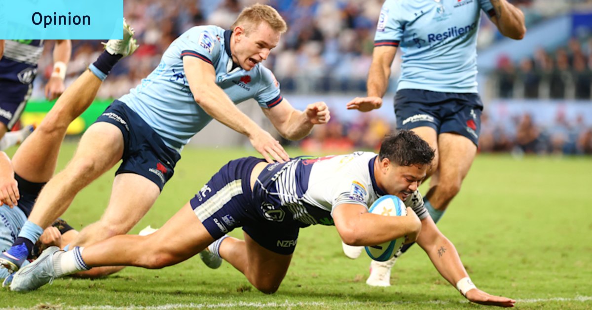 The Waratahs had the Blues beat. Then they beat themselves