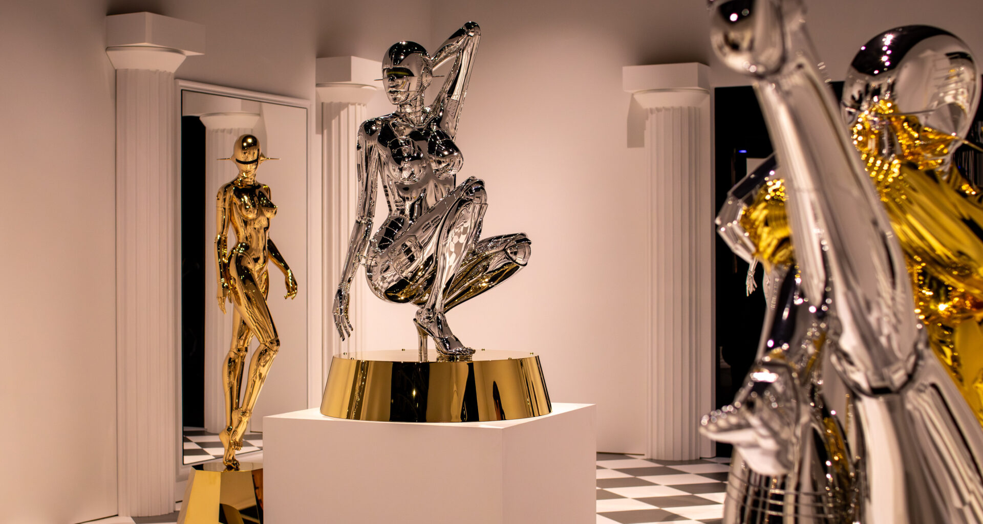 inside Hajime Sorayama’s stunning Tokyo retrospective