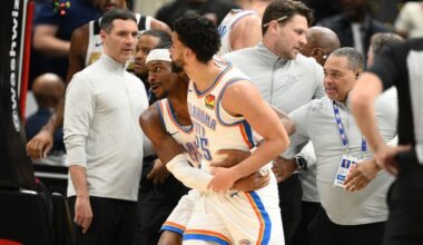 Four ejected after Thunder-Wizards altercation