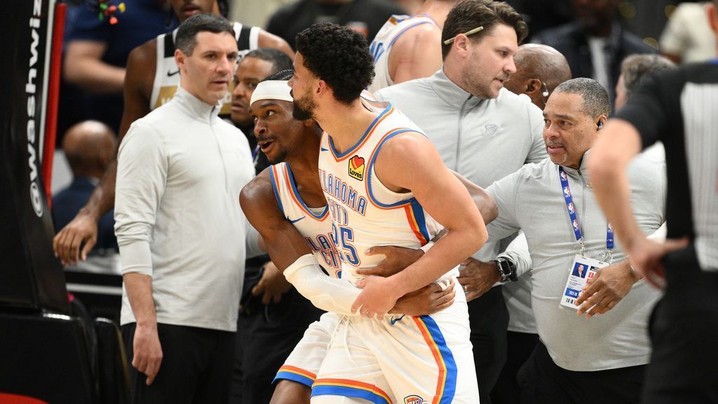 Four ejected after Thunder-Wizards altercation