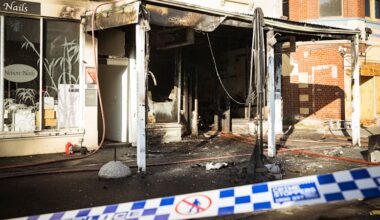 Williamstown ice-cream shop gutted by fire after second suspicious blaze