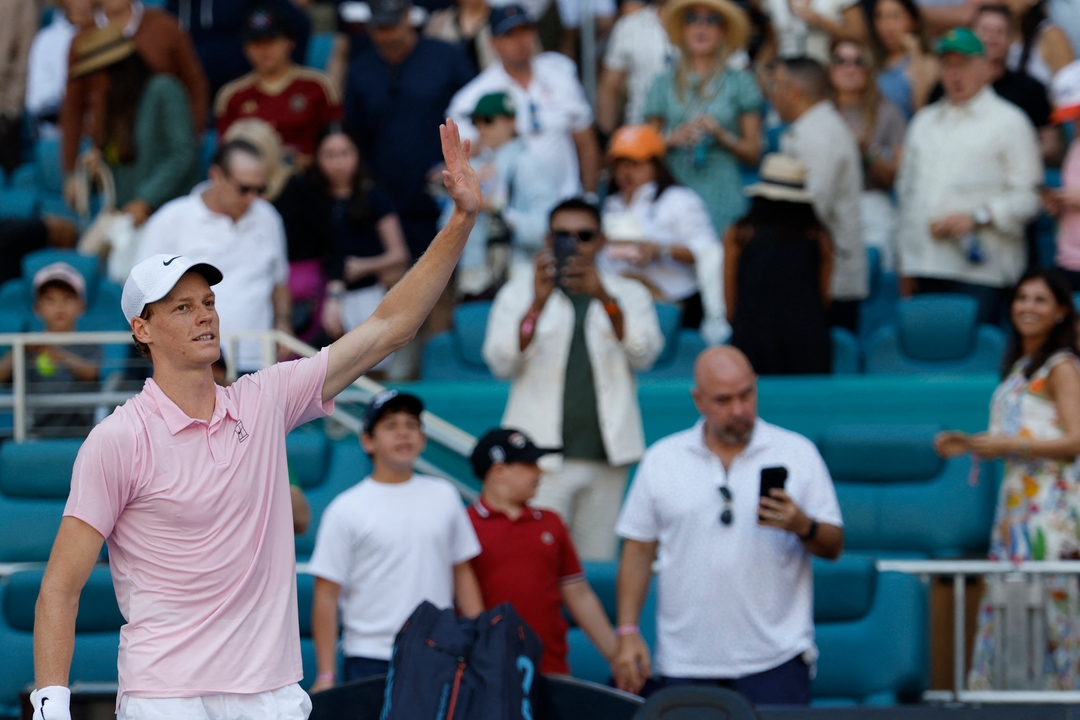 Jannik Sinner Matches a Record Set by Novak Djokovic at the Miami Open