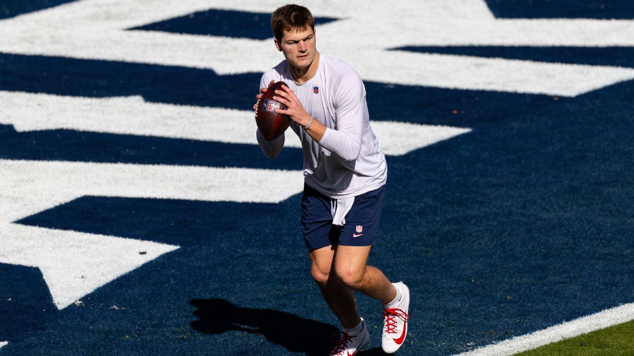 Patriots notebook: Drake Maye, WRs spotted throwing at FAU