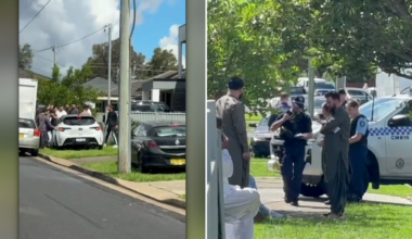 Three hospitalised after Eid celebration erupts into violent brawl at Merrylands, western Sydney