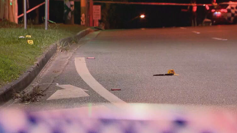 Man shot by police after allegedly threatening officers with knife