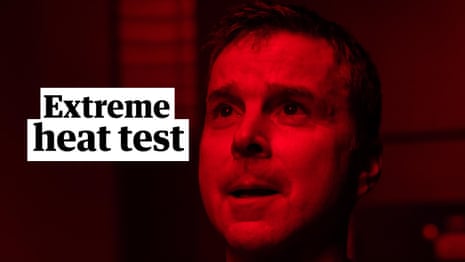 The unbearable experience of walking in a heatwave of the future – video