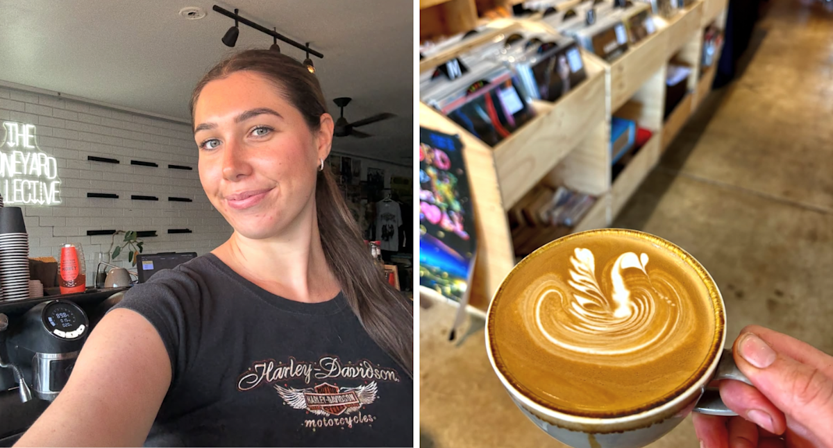 Cafe owner confronted by customer over coffee prices as suppliers charge new fuel levy: 'Breaking point'