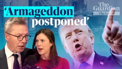 Trump flip-flops on Iran deadline | The Latest