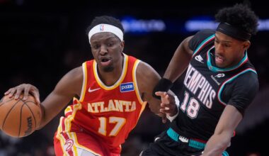 Hawks get double-digit scoring from 8 players and beat Grizzlies 146-107