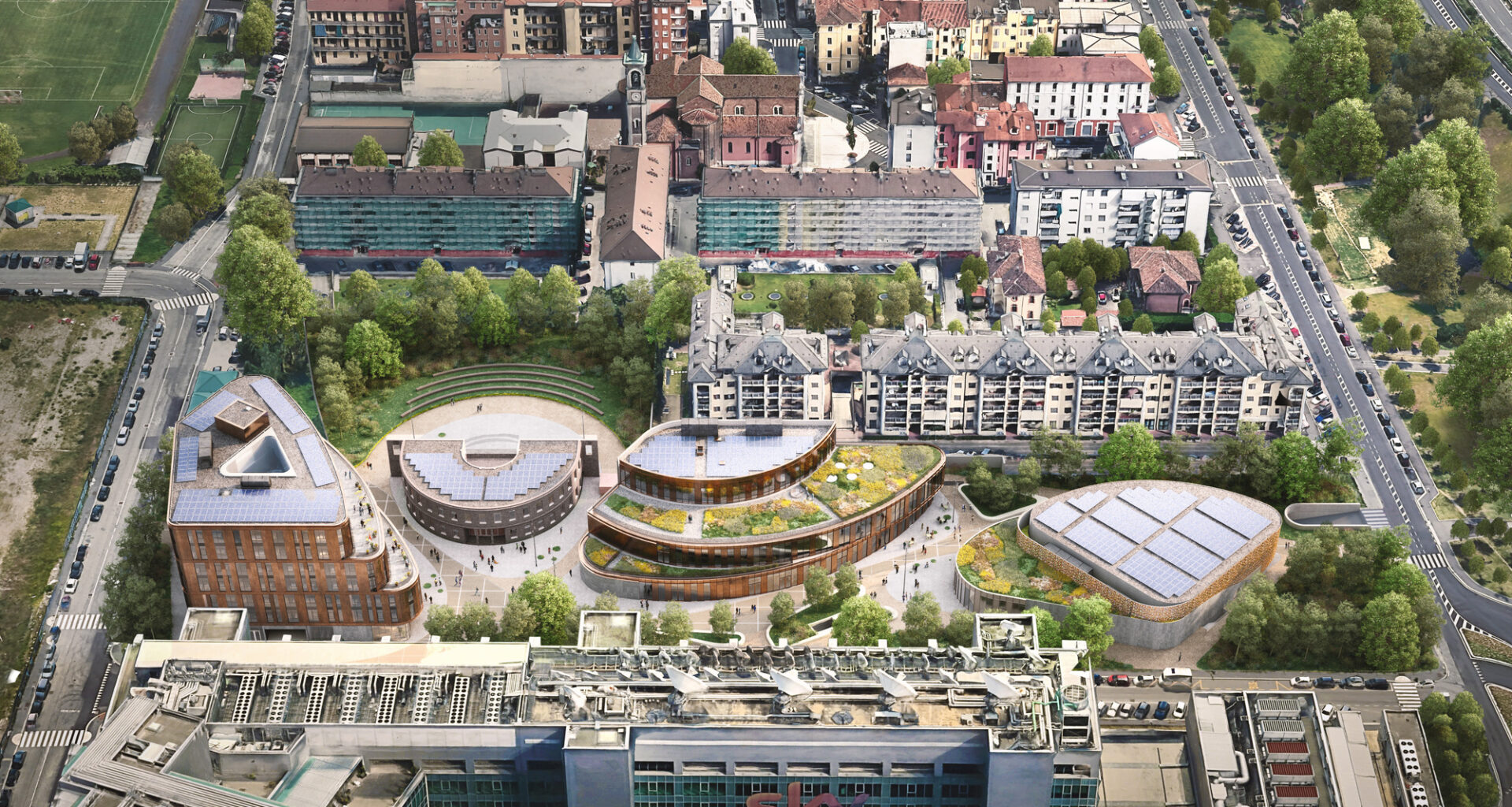 Settanta7 Advances Bosco della Musica Urban Regeneration Project in Milan