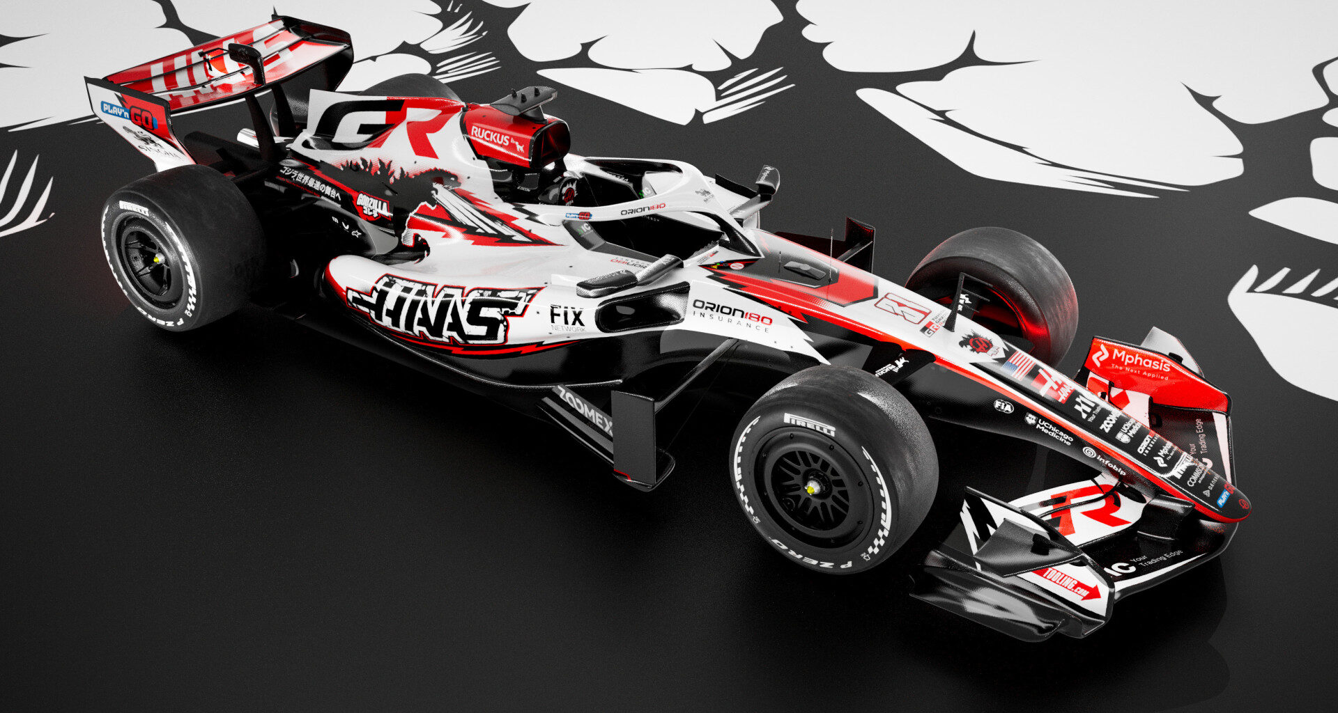 F1 news: Haas reveals Godzilla-themed livery for Japanese GP