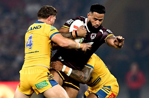 Payne Haas has been ruled out of the Broncos-Dolphins clash.