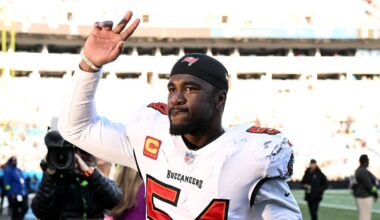 Buccaneers LB Lavonte David, 12-time captain, retires from NFL