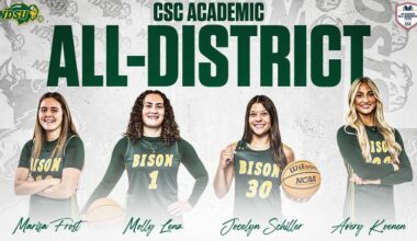NDSU Women’s Basketball Garners Four CSC Academic All-District Selections