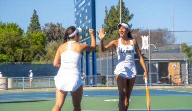 Women’s Tennis Continues Final Homestand Against Tritons and Bengals